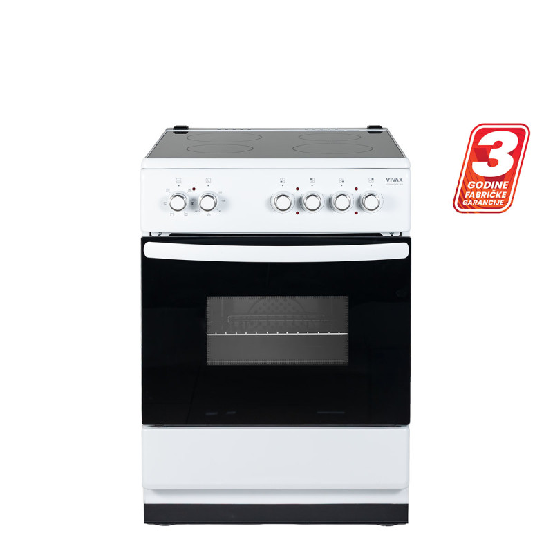 Vivax električni šporet FC-04602VCF WH 