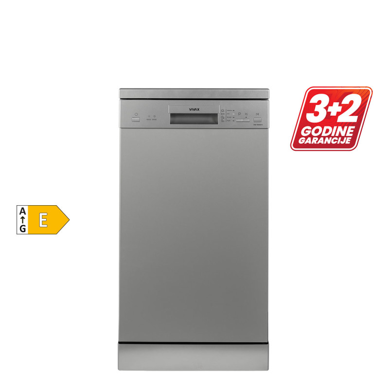 Vivax mašina za pranje sudova DW-45942B S + poklon Somat Gel i Machine Cleaner