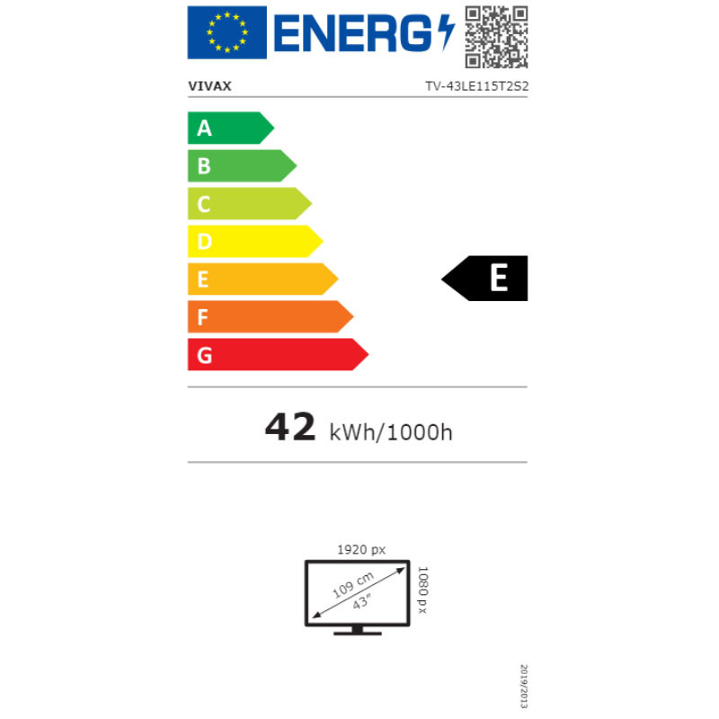 Vivax televizor 43LE115T2S2 LED