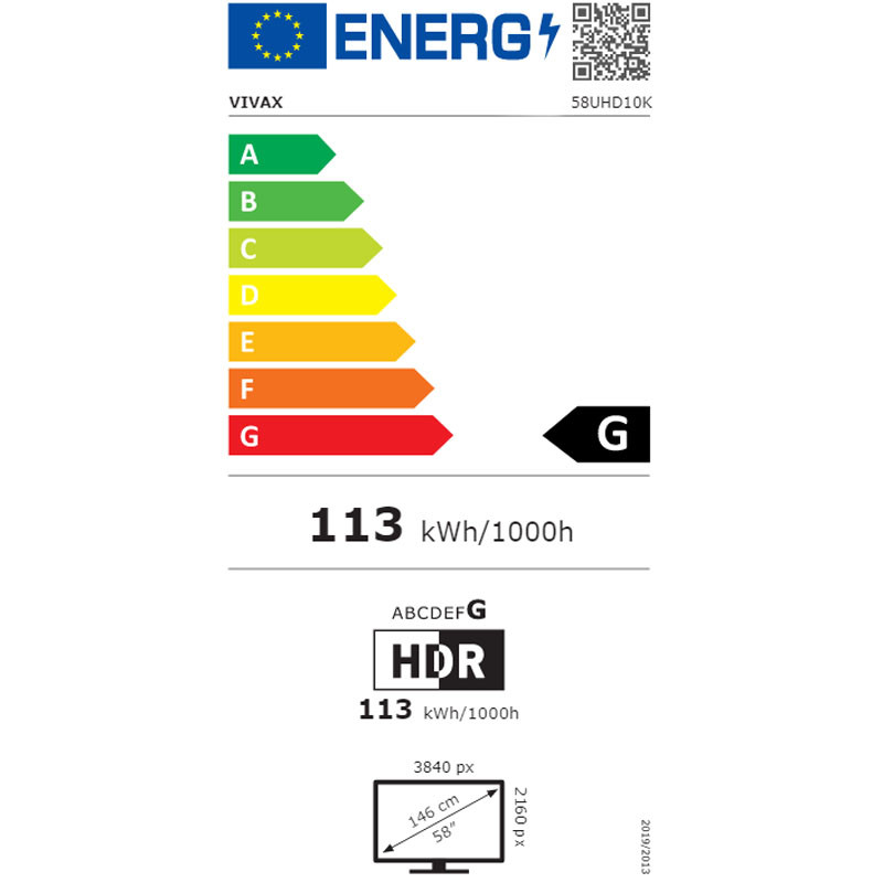 Vivax televizor 58UHD10K Smart