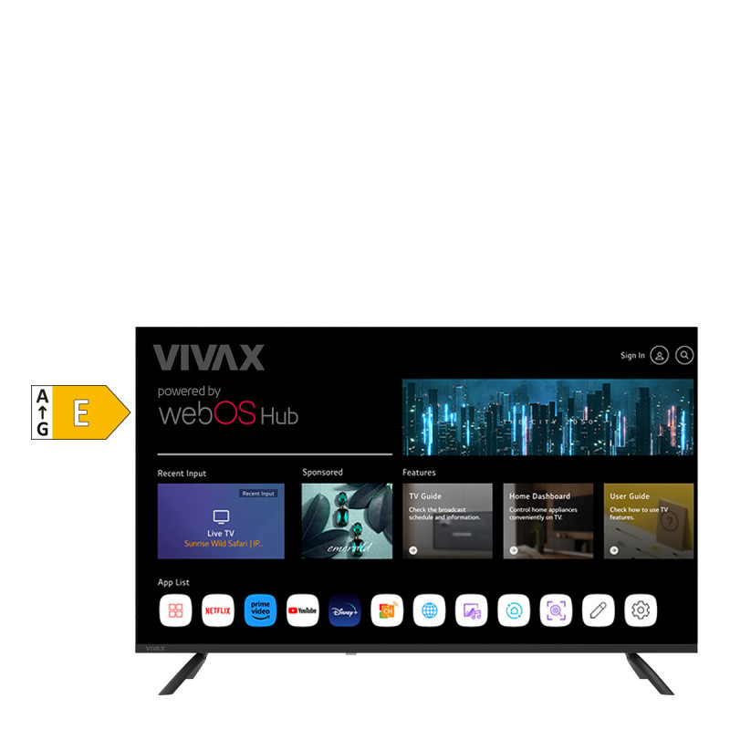 Vivax televizor TV LED 43LE110WO_REG Smart 
