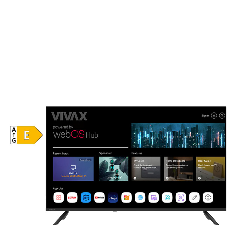 Vivax televizor TV LED 43LE110WO_REG Smart 