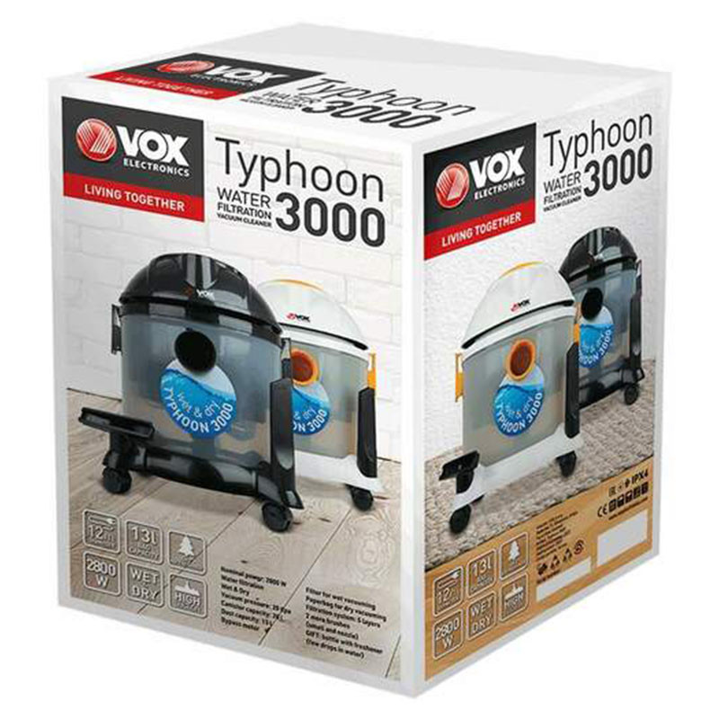 Vox usisiva? TYPHOON 3000 sivi