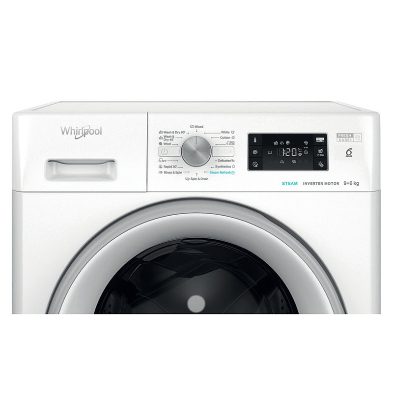 Whirlpool mašina za pranje i sušenje veša FFWDB 964489 SV EE