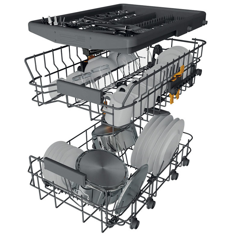 Whirlpool mašina za pranje sudova WH6FC11BS7A0X 