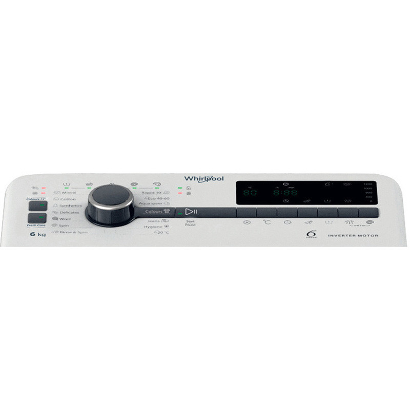 Whirlpool mašina za pranje veša Top Load TDLRB 6261BS EU/N 