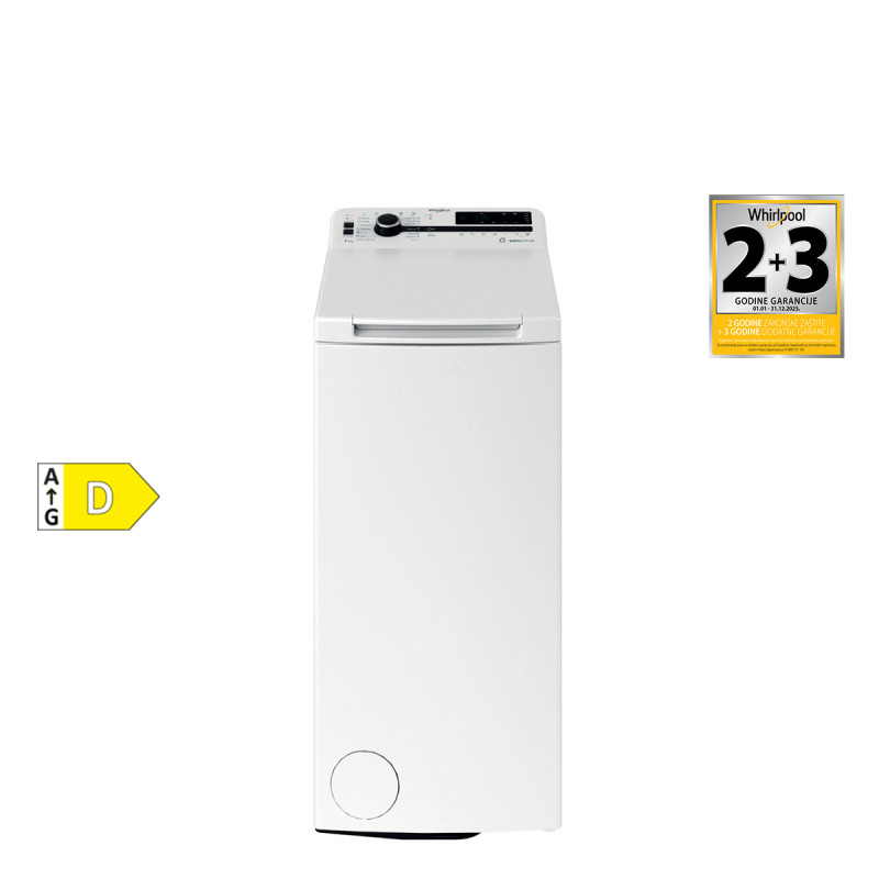 Whirlpool mašina za pranje veša Top Load TDLRB 7232BS EU 