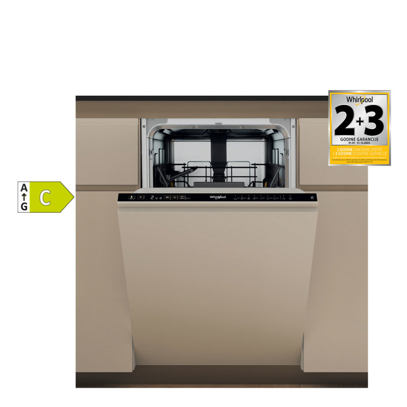 Whirlpool ugradna mašina za pranje sudova WH2IC10BS7LA0 