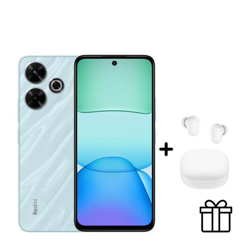 Xiaomi Redmi 13 mobilni telefon 6GB 128GB plava + poklon slušalice bubice Redmi Buds Play bele