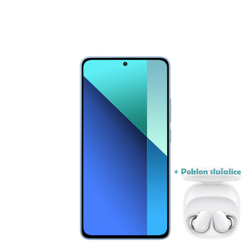 Xiaomi Redmi Note 13 mobilni telefon 8GB 256GB plava + poklon slušalice