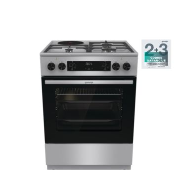 Gorenje kombinovani šporet GK6C62XC