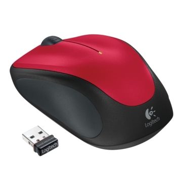 LOGITECH M235 Wireless crveni miš
