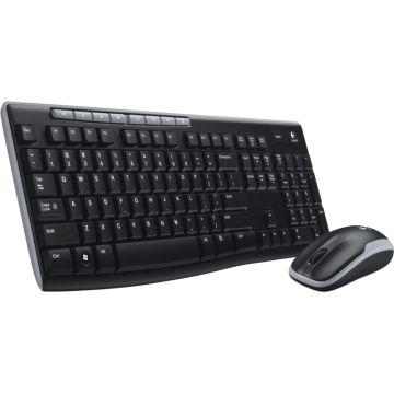 LOGITECH M185 MK270 Wireless Desktop US tastatura + miš