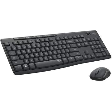 LOGITECH MK295 MK295 Silent Wireless Combo YU tastatura + miš crna