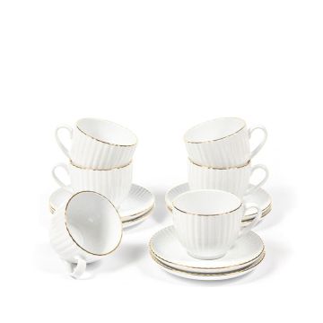 Ćmielów Daisy set šoljica 6/1 poljski porcelan
