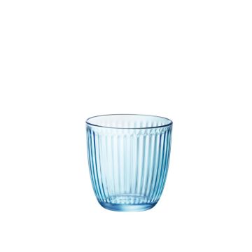 Bormioli set čaša Line Water Lively Blue 29cl 6/1