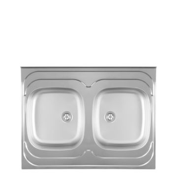 Metalac inox nasadna sudopera Standard 2D Ø60