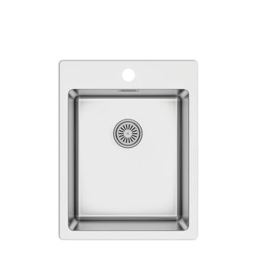 Metalac inox usadna sudopera Ideal 340 B sifon ø90