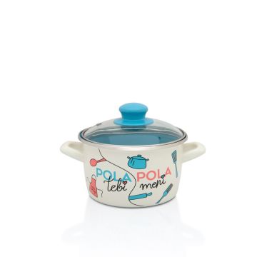 Metalac duboka šerpa POLA POLA 16cm/1,9lit