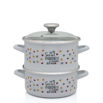 Metalac posuda za kuvanje na pari 2/1 TAJNI SASTOJAK 18cm/3l