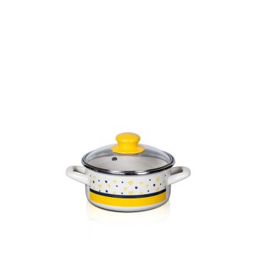 Metalac plitka šerpa TOPLA SRCA 16cm/1,5l