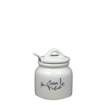 Sigma posuda za šećer sa kašičicom Floral 6C04063