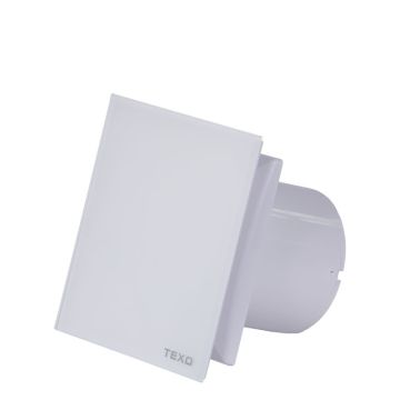 Texo ventilator AIR PRO 100 bela staklo ravan