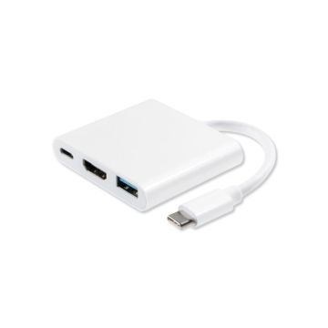 FAST ASIA Adapter - konvertor USB 3.1 tip C - USB 3.0 + HDMI + tip C