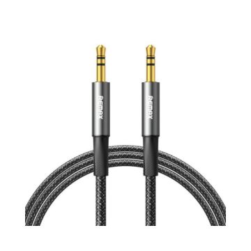 REMAX AUX Audio kabl 3,5mm na 3,5mm 1.2m, crni