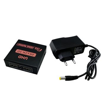 E-GREEN 2.0 HDMI spliter 2x out 1x in 4K x 2K