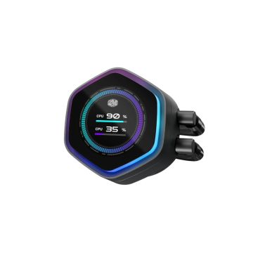 COOLER MASTER MasterLiquid ML 240 Atmos II LCD ARGB vodeno hlađenje crno (MLX-D24M-A25SZ-L1)