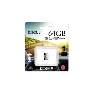KINGSTON Memorijska kartica UHS-I microSDXC 64GB C10 A1 Endurance SDCE/64GB