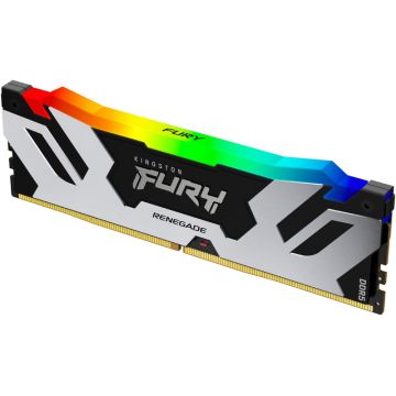 KINGSTON DIMM DDR5 16GB 7600MT/s KF576C38RSA-16 FURY Renegade Silver RGB XMP