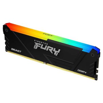 KINGSTON DIMM DDR4 16GB 3600MT/s KF436C18BB2A/16 Fury Beast RGB Black