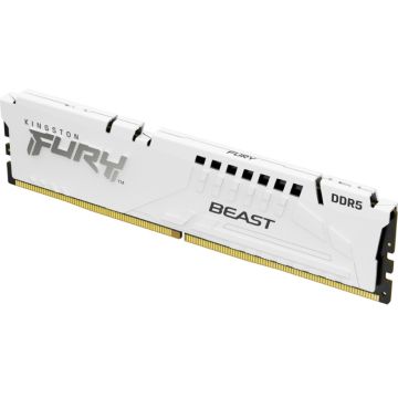 KINGSTON DIMM DDR5 16GB 5600MT/s KF556C36BWE-16 Fury Beast White Expo