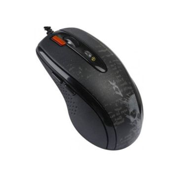 A4 TECH F5 V-Track Gaming USB crni miš