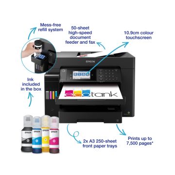 EPSON L15160 A3+ EcoTank ITS (4 boje) multifunkcijski inkjet štampač