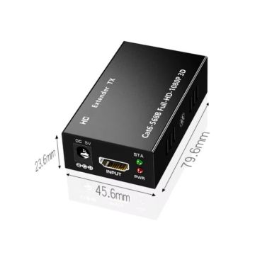 GEMBIRD DEX-HDMI-06 HDMI Ekstender 60m active