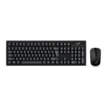 GENIUS NX-7020 Smart KM-8101 Wireless USB US crna tastatura + miš
