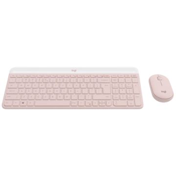 LOGITECH MK470 MK470 Wireless Desktop US Roze tastatura + miš