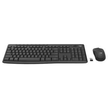 LOGITECH MK370 Combo Wireless US tastatura + miš crna