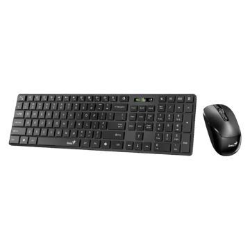 GENIUS NX-8015S BT SlimStar 8250 Wireless USB YU crna tastatura+ miš