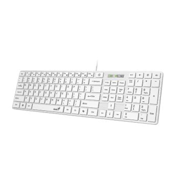 GENIUS SlimStar 126 USB YU bela tastatura