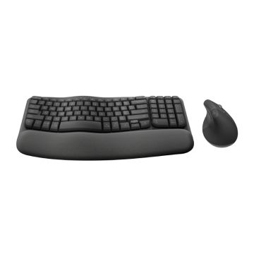 LOGITECH Lift Vertical Wave Keys and Lift Combo US tastatura + miš