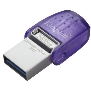 KINGSTON MicroDuo 3C 128GB DataTraveler MicroDuo 3C USB 3.2 flash DTDUO3CG3/128GB