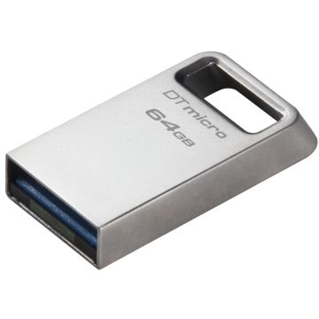 KINGSTON Micro 64GB DataTraveler Micro USB 3.2 flash DTMC3G2/64GB srebrni