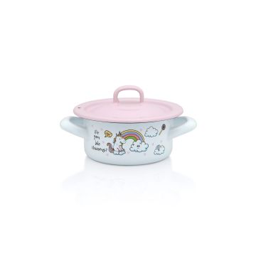 Metalac plitka šerpa UNICORN 12cm/0,75lit