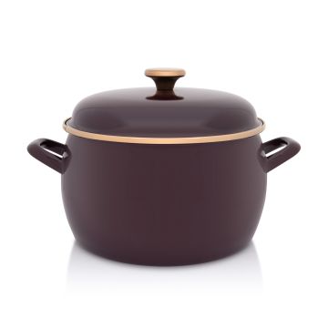 Metalac duboka šerpa BORDO AMOR 24cm/7,5lit
