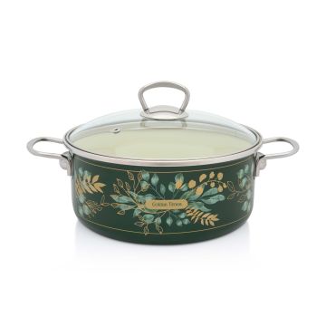 Metalac plitka šerpa GOLDEN TIMES 24cm/4,75lit