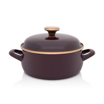 Metalac plitka šerpa BORDO AMOR 20cm/2,9lit